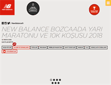 Tablet Screenshot of newbalancerun.com